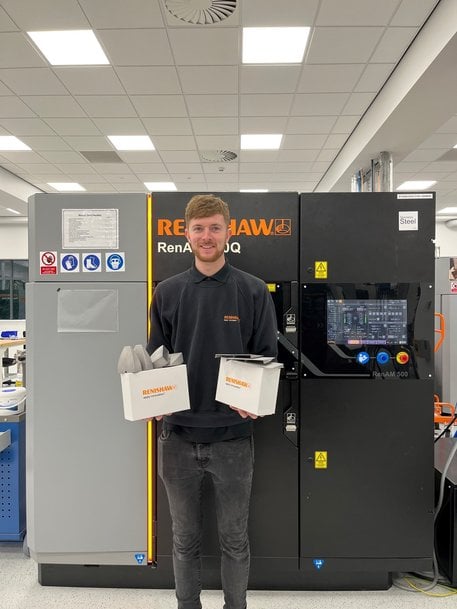 Renishaw Greenpower F24+ encourages interest in STEM studies and demonstrates additive manufacturing components in its electric car 